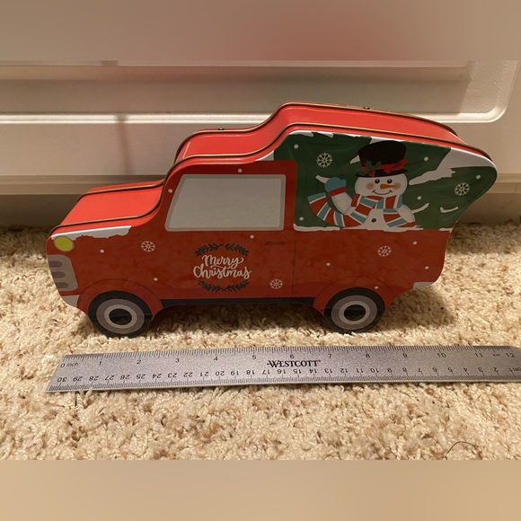 Xmas Tin Cans. Bundle of 3. Like New. - Picture 3 of 8